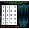 Image 1 : Huge Liifetime Collection - Too Many Coins To Auction Individually - This Lot is For One Page of 20 