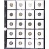 Image 3 : Huge Liifetime Collection - Too Many Coins To Auction Individually - This Lot is For One Page of 20 