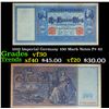 Image 1 : 1910 Imperial Germany 100 Mark Notes P# 42 Grades vf++