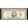 Image 2 : 1963 $5 Red seal United States Note Grades vf++