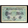 Image 2 : 1917 Imperial Germany 5 Mark Note P# 56A Grades vf++