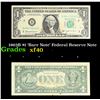 Image 1 : 1963B $1 'Barr Note' Federal Reserve Note Grades xf
