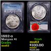 Image 1 : PCGS 1882-o Morgan Dollar $1 Graded ms62 By PCGS