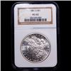 Image 2 : NGC 1881-s Morgan Dollar $1 Graded ms62 BY NGC