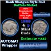 Image 1 : Buffalo Nickel Shotgun Roll in Old Bank Style 'Abbott Coin Counter & Automat' Wrapper 1929 & p Mint 