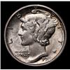 Image 2 : 1918-s Mercury Dime 10c Grades Select Unc