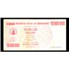 Image 2 : 2008 Zimbabwe 10 Million Dollar Note P# 55A Grades vf++