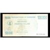 Image 2 : 2006 Zimbabwe 100,000 Dolalr Note P# 48B Grades xf