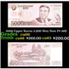 Image 1 : 2009 Upper Korea 5,000 Won Note P# 66S Grades Gem+ CU