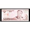 Image 2 : 2009 Upper Korea 5,000 Won Note P# 66S Grades Gem+ CU
