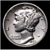 Image 2 : 1928-d Mercury Dime 10c Grades vf++