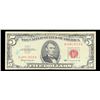Image 2 : 1963 $5 Red seal United States Note Grades vf+