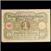 Image 2 : 1920 Germany 1 Mark Note P# 58 Grades vf++