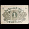 Image 3 : 1920 Germany 1 Mark Note P# 58 Grades vf++