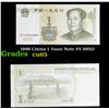 Image 1 : 1999 China 1 Yuan Note P# 895D Grades Gem CU