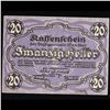 Image 2 : 1920 Austria 20 Heller Note Grades Select CU