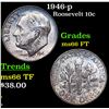 Image 1 : 1946-p Roosevelt Dime 10c Grades Gem+ Unc FT