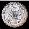 Image 2 : 1960-d Washington Quarter 25c Grades Choice+ Unc