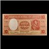 Image 2 : 1943 Chile 10 Pesos Note Grades Choice AU/BU Slider