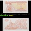 Image 1 : 1991 Ukraine 1 Karbovanets Control Coupon Issue Banknote P# 81a Grades Choice CU