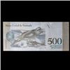 Image 2 : 2017 Venezuela 500 Bolivares Note P# 94B Grades Gem CU