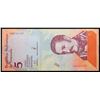 Image 2 : 2018 Venezuela 5 Bolivares Note P# 108B Grades Gem CU