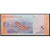 Image 3 : 2018 Venezuela 5 Bolivares Note P# 108B Grades Gem CU