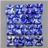 Image 1 : Natural Blue Sapphire 16 Pcs {Flawless-VVS}