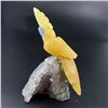 Image 1 : Natural Stone Handcarved Quartz Bird