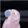 Image 5 : Natural Stone Handcarved Quartz Bird