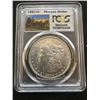 Image 1 : 1882-O Morgan Silver Dollar - Stage Coach Label (PCGS Brilliant Uncirculated)