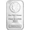Image 2 : TEN (10) 1 oz. Highland Mint Silver Bars - Morgan Dollar Design .999+