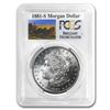 Image 1 : RARE 1881-S Stage Coach Morgan Dollar BU PCGS