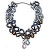 Image 1 : Designer Show Piece - Antique Black Gold Plating/Silver /Rhodium,Choker Style, 5 Strands on Each sid