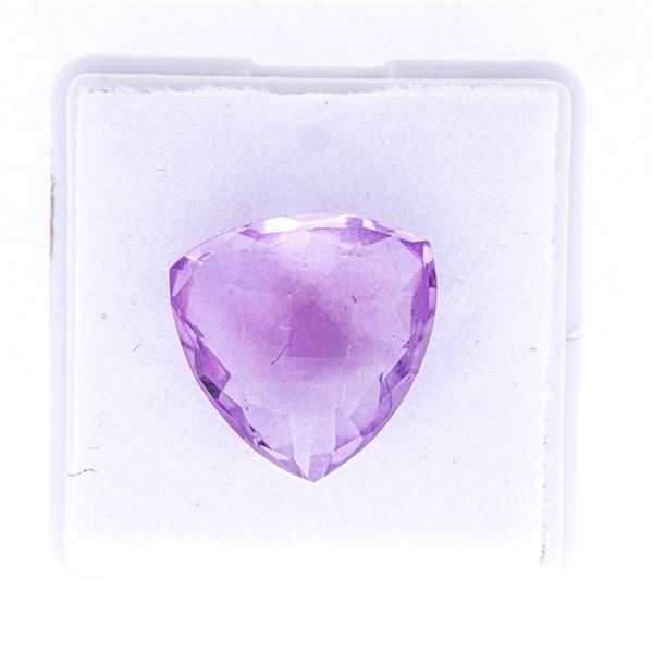 Loose Gemstone - Trillium Cut Genuine Amethyst 5.61ct.