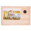 Image 12 : A Gallery of Canadian History    -12 Art Cards w/ Matching 25 Cent Coin Mounted on Each