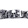 Image 2 : Stainless Steel, Heavy Gothic Link Bracelet w/ Skull Design
