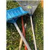 Image 3 : Yard tools , shovel, rake , hoe