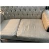 Image 4 : White Fabric Love Seat - Excellent Quality, Beautiful Couch