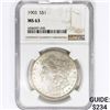 Image 1 : 1903 Morgan Silver Dollar NGC MS63