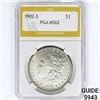 Image 1 : 1902-S Morgan Silver Dollar PGA MS62