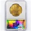 Image 2 : 1900 $20 Gold Double Eagle PGA MS65+