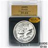 Image 1 : 2005 Panda 1oz silver MMNS PF69 Diagonal Reading