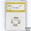 Image 1 : 1908-D Barber Dime PGA MS65