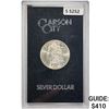 Image 1 : 1883-CC Morgan Silver Dollar   GSA