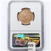 Image 2 : 1808 10 Cash 4.7g India NGC Shipwreck