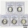 Image 1 : (5) 1973-S Eisenhower Silver Dollars PCGS PR69 DCAM