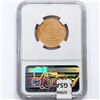 Image 2 : 1808 India Madras Presidency 10 Cash Coin NGC Genuine