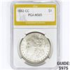 Image 1 : 1882-CC Morgan Silver Dollar PGA MS65