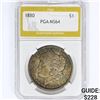 Image 1 : 1880 Morgan Silver Dollar PGA MS64